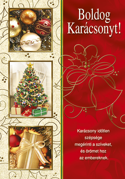 Karácsonyi képeslap 50KAR042