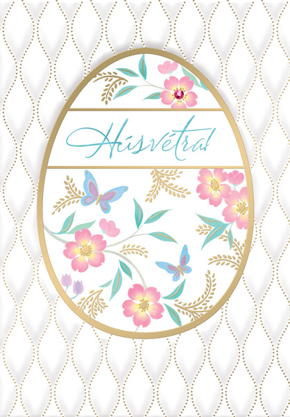 Húsvéti üdvözlőlap 49HUH080 borítékos