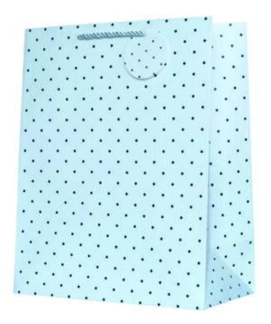 Srednja kesa TT20 Bela kesa sa crnim tackama